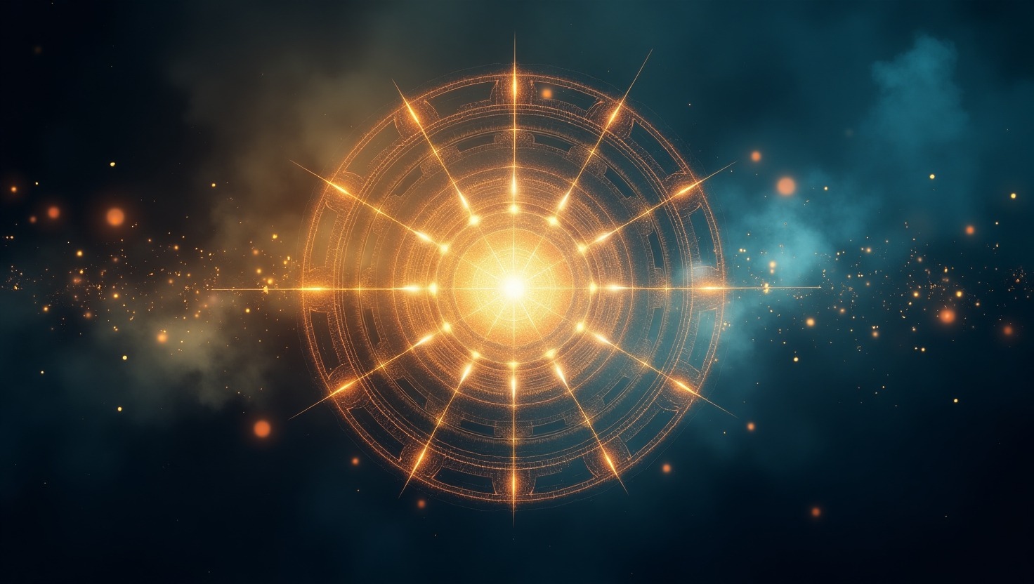 mystische Darstellung eines human Designs